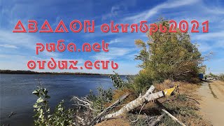 Отдых и рыбака на турбазе "Авалон" в Астраханской области. Октябрь 2021 года.