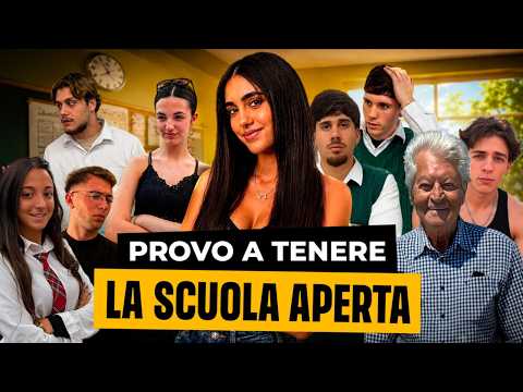 Video NICOLE PROVA A TENERE LA SCUOLA APERTA! CE LA FARÀ?