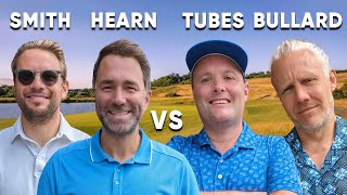 The FUNNIEST Golf Video EVER !! 😂😂| Tubes \& Jimmy Bullard v Eddie Hearn \& Frank Smith