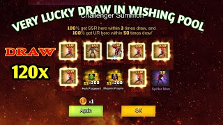 CoZ2//CLASH OF LEGENDS -LUCKY DRAW 120x and got LOTS of UR Hero's screenshot 1