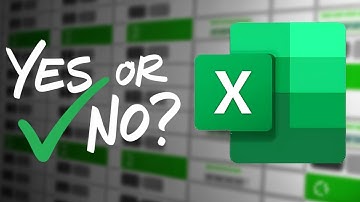 How to add Yes or No in Excel - Full Guide!