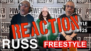 IM FEELIN IT! First Time Hearing Russ Freestyle LA Leakers (Reaction)