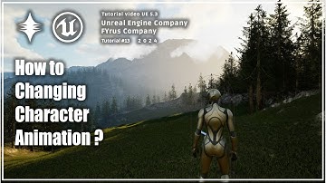 "Front Flip Jump: Changing Character Animation in UE5!"