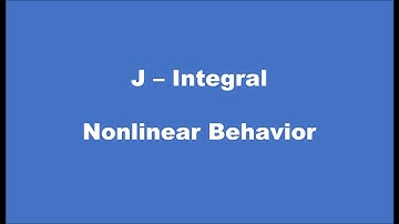 J integral Nonlinear Material