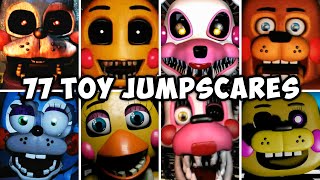 77 TOY JUMPSCARES! FNAF & Fangame