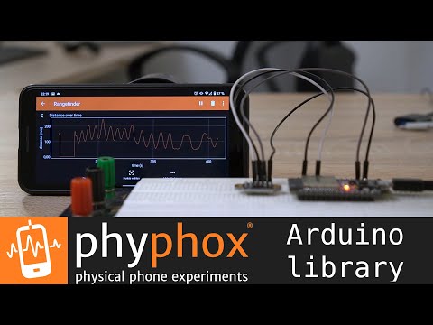 phyphox BLE Arduino library: Plot your data on your phone!
