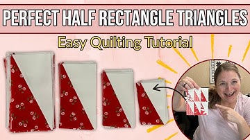 Sew STUNNING Half Rectangle Triangles || 4 Sizes, Quick and Easy!