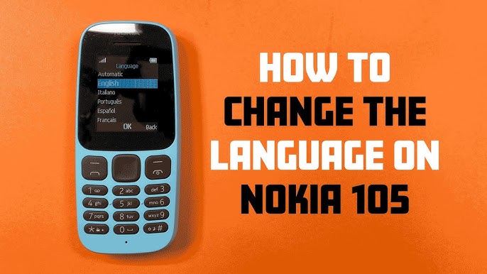 How To Change Ringer Volume In Nokia Phones - Nokia 105, 105 4G, 106, 225,  3310, 110, 8110 - Youtube