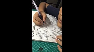 Taking notes time-lapse #shorts