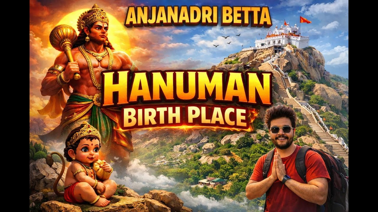 HANUMAN BIRTH PLACE || 1st VLOG 2026  