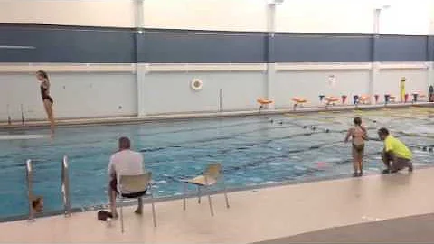 Lexi and Lainey Epperson diving