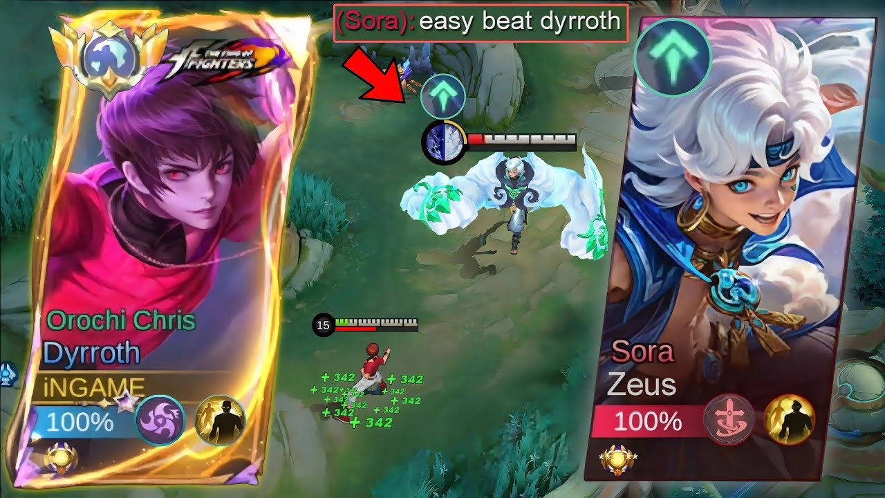 DYRROTH VS SORA EXP LANE META🔥 | EXPLAINED TUTORIAL - NEW UPDATED EFFECTIVE BUILD - MLBB