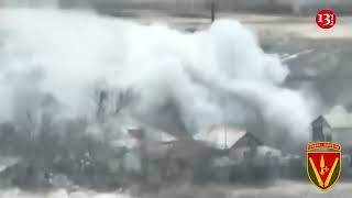 Russians under fire tried to hide in civilian houses like a herd