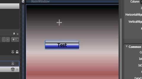 microsoft expression blend 3  Buttons move