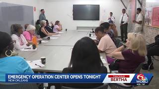 Emergency Operations Center activated ahead of Tropical Storm Bertha
