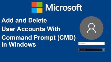 Add and Delete User Accounts With Command Prompt in Windows 10 or 11 in Hindi 2023