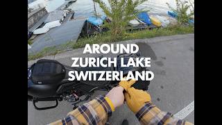 7 May 2026 around Zurich Lake, Switzerland at golden hour | Rebel 1100 | Miller Exhaust