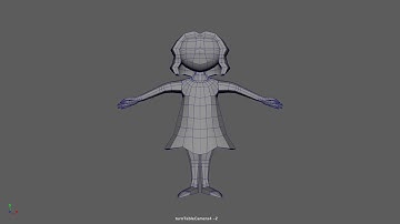 KNB127 A2: Modelling a Character - Turntable (Clothed)