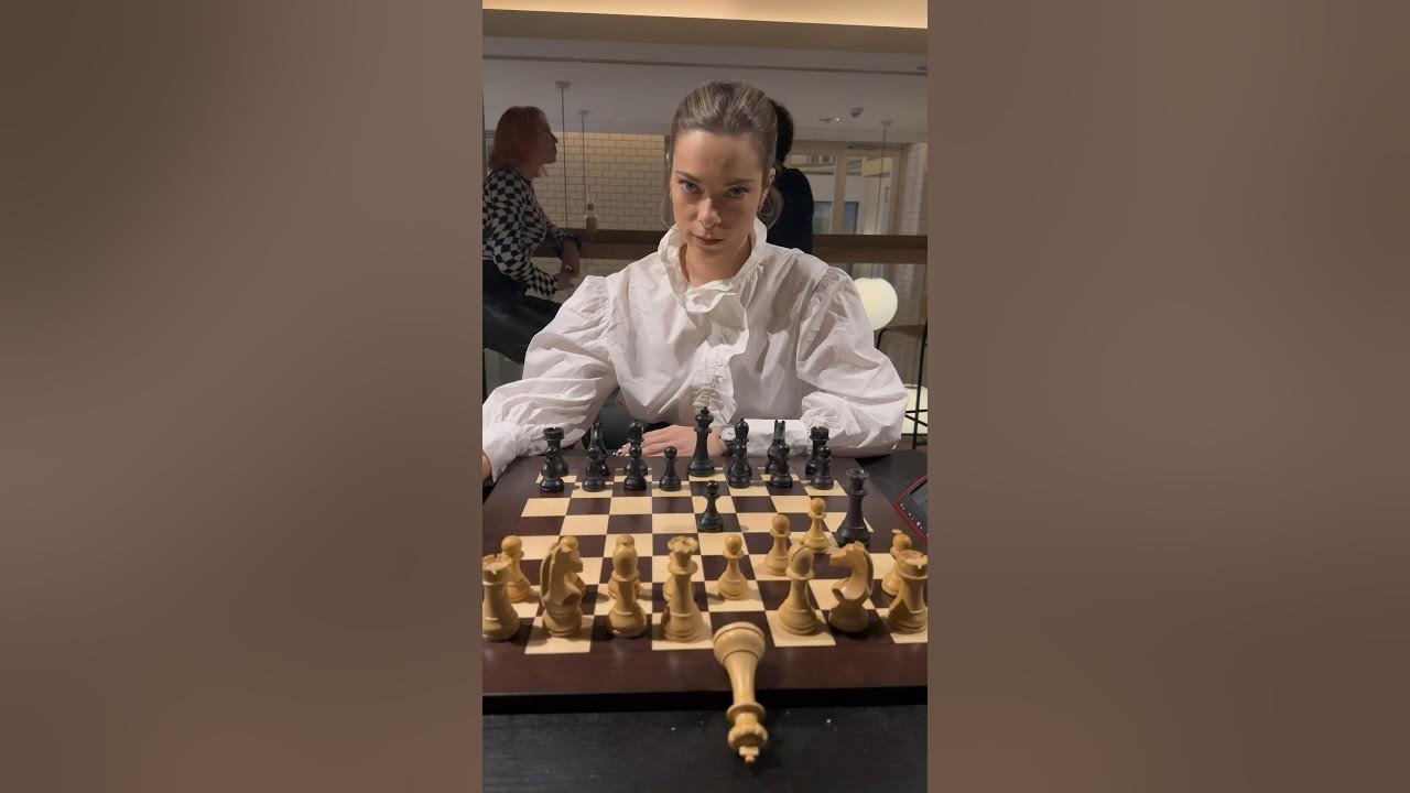 Dina Belenkaya on X: Tricked this Grandmaster into playing my