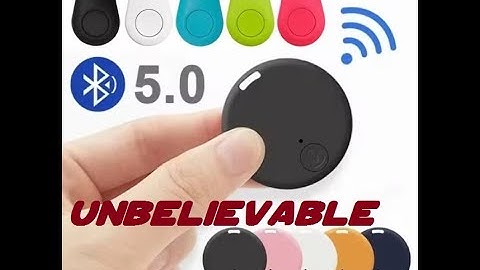 Mini GPS Locator AntiLost Alarm Wallet Keychain Smart Tag Bluetooth-Compatible Tracer Keychain