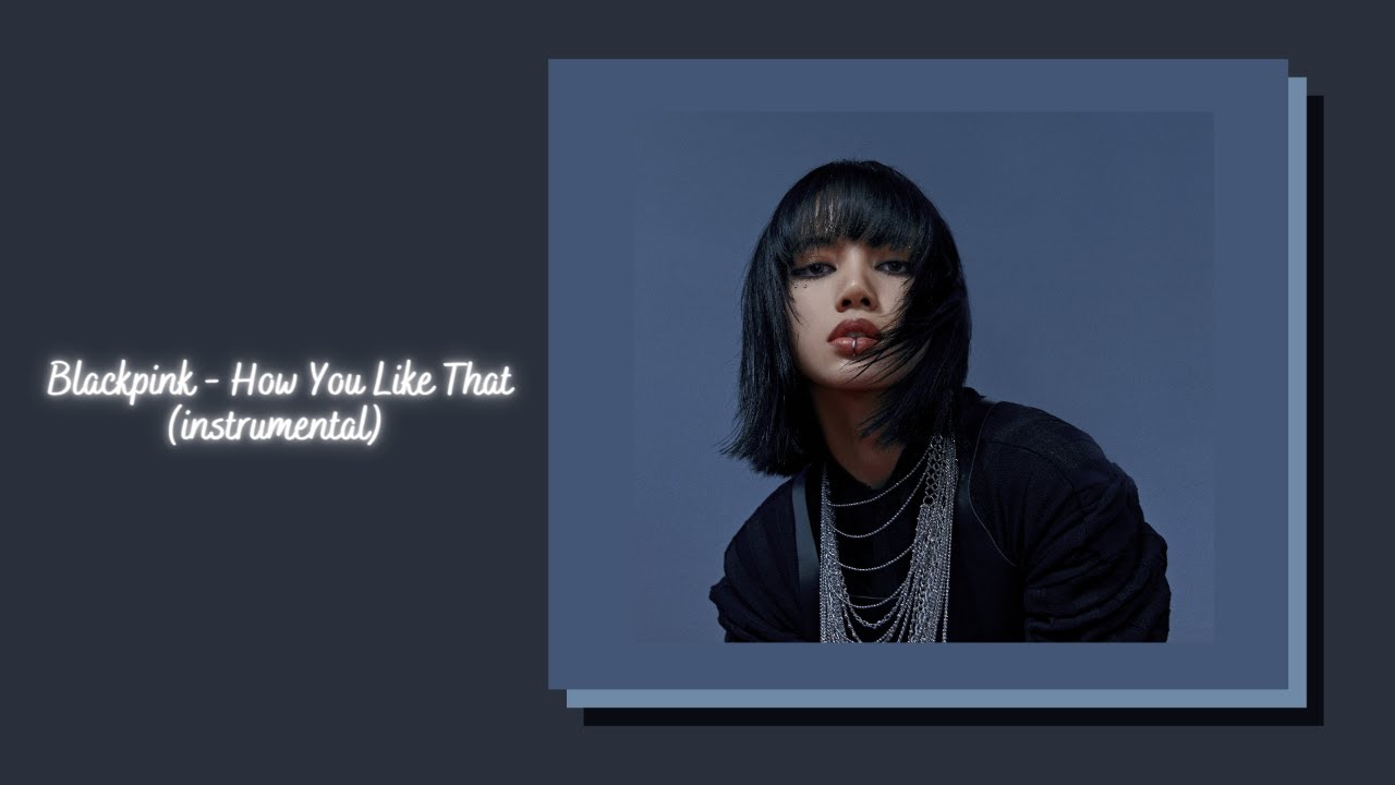 Blackpink - How You Like That (Instrumental) {slowed + reverb}