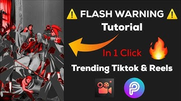FLASH WARNING TUTORIAL | TIKTOK TRENDING - ANIME VERSION | INSTAGRAM REEL EDITING TUTORIAL
