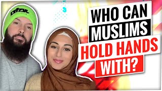 Who can MUSLIMS hold hands with? #shorts