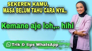 HOW TO SEND MESSAGES VIA WHATSAPP WITHOUT HAVING TO SAVE DESTINATION NUMBER