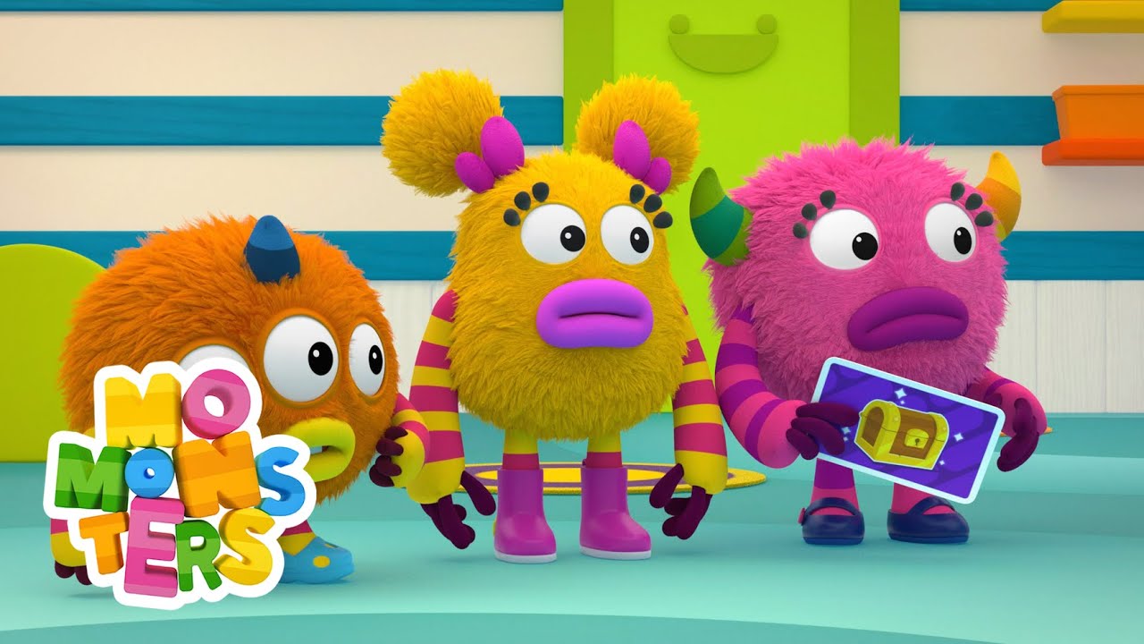 Busca ao Tesouro - vídeos educativos Momonsters