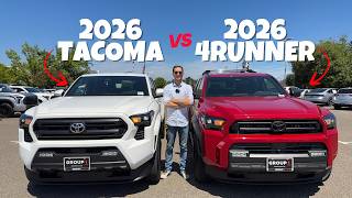 2026 Toyota 4Runner vs 2026 Toyota Tacoma: SUV vs Pickup!