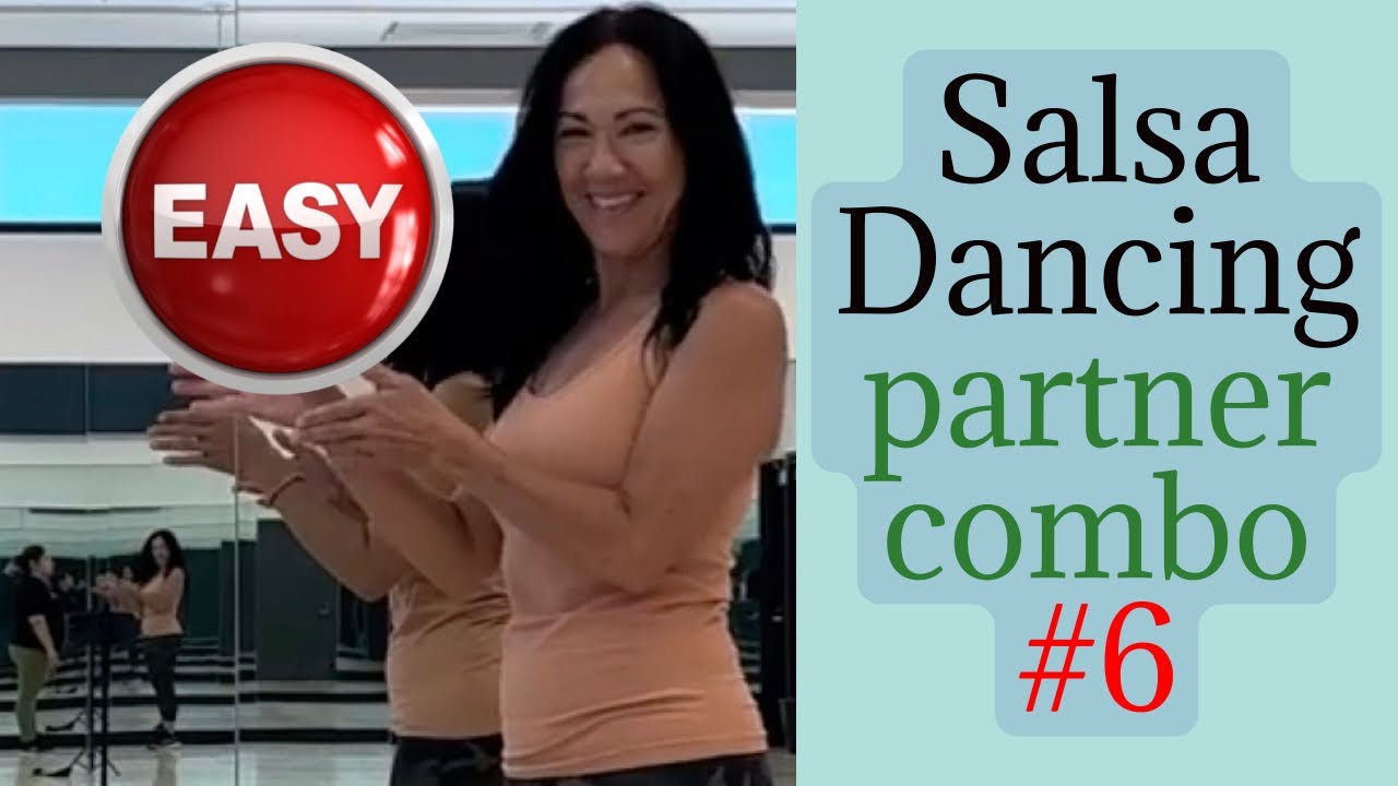 BEGINNER Salsa Dancing EASY CROSSOVER & Cross Body Lead | Partner ...