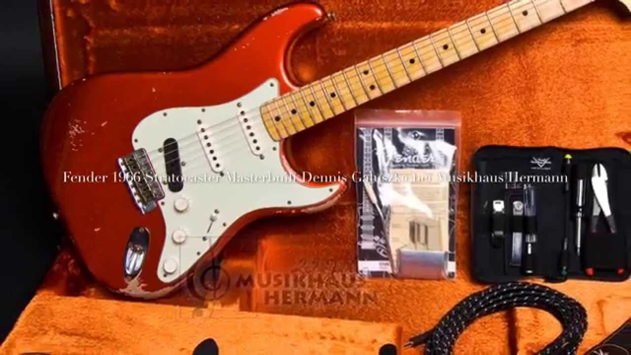 Fender 1966 Stratocaster Masterbuilt Dennis Galuszka