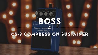 Boss CS-3 Compression Sustainer | Reverb Demo Video