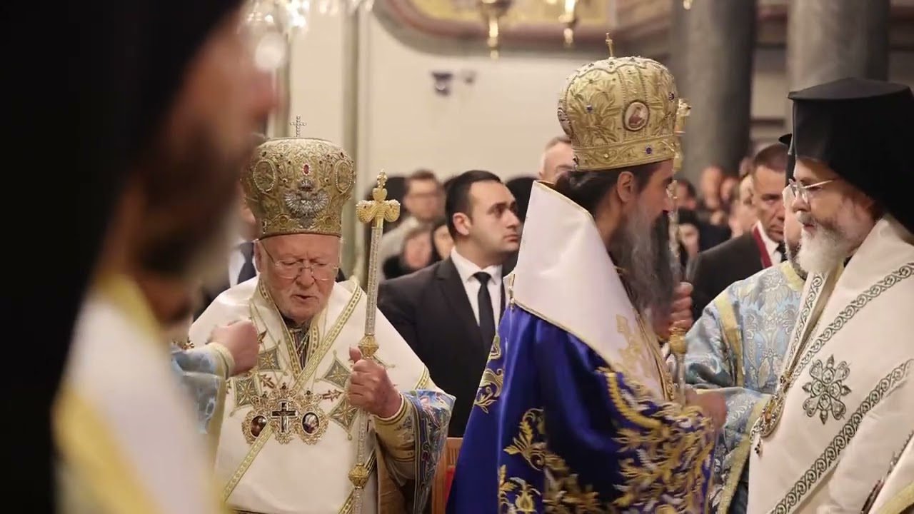 Моменти от съборната света Литургия във Вселенската патриаршия - 26.12.25 г. 