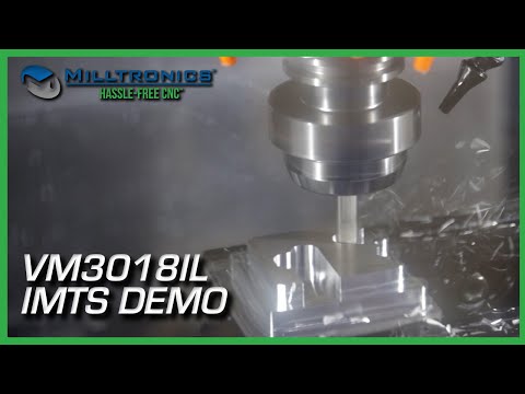 Milltronics VM3018IL IMTS 2022 Demo | CNC Mill | Inline Spindle