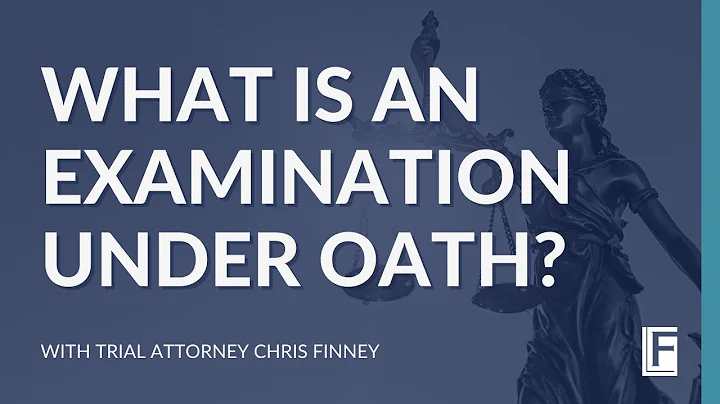 What is an Examination under Oath? | St. Louis Personal Injury Lawyer