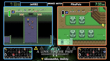 jet082 vs Pikapals, Race 2. ALTTPR Keysanity Tournament 2018