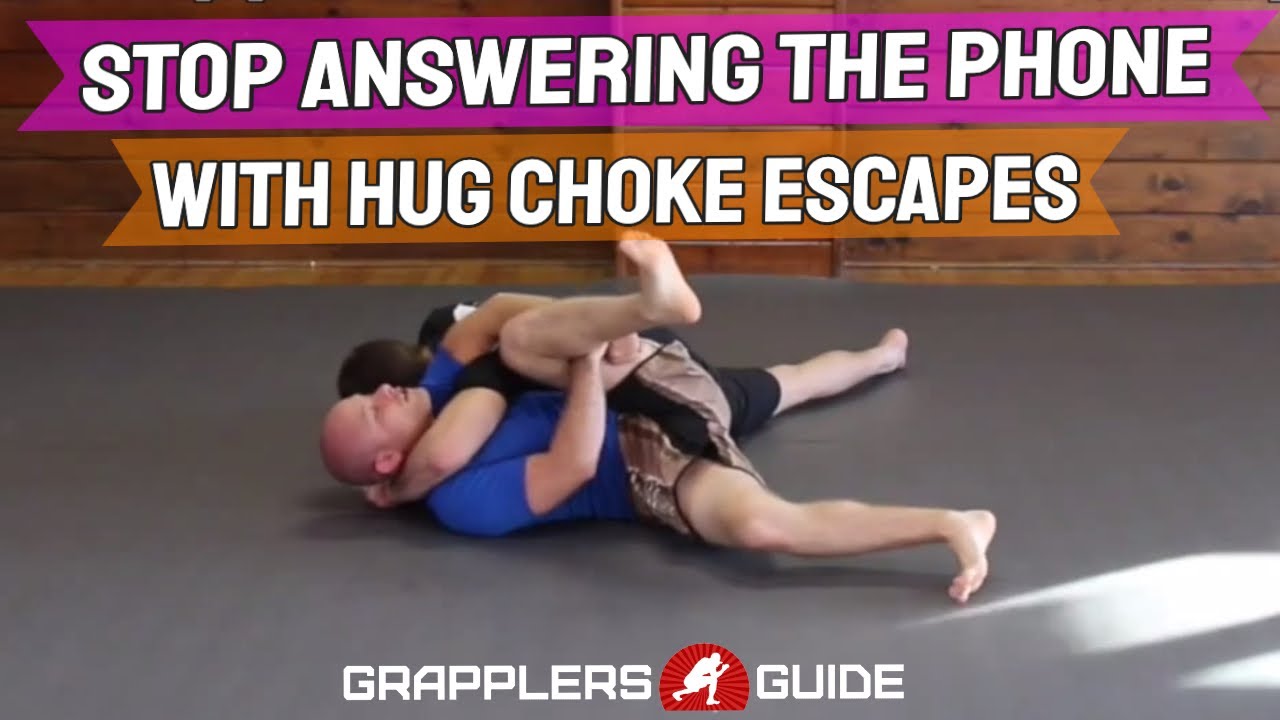 Stop Answering The Phone With Hug Choke Escapes by Jason Scully