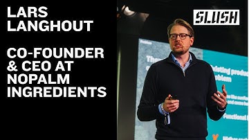 Lars Langhout, Co-founder & CEO at NoPalm Ingredients | Slush 2025