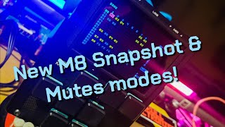Dirtywave M8 new Snapshots and Midi mutes 2.7.0 beta 3