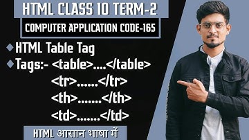 How to Create Table in Html||Html class 10|HTML Lec-03 @kidocoder  #htmlterm2 #table #ask4help