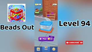 🎮 Beads Out Level 94 Walkthrough 🧩 | Tricky Bead Puzzle Solution | Mini Boss