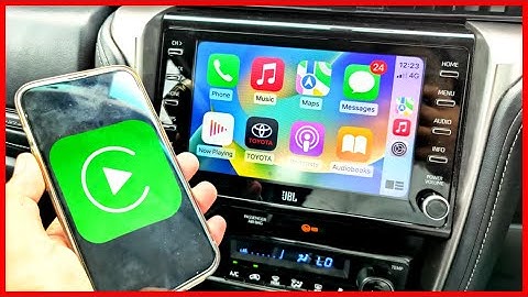 How to use Apple Car Play in Toyota Fortuner 2025 | How to connect iPhone in Fortuner for Maps?