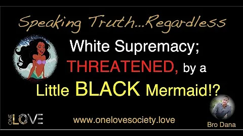 White Supremacy; Threatened by a Little BLACK Merm...