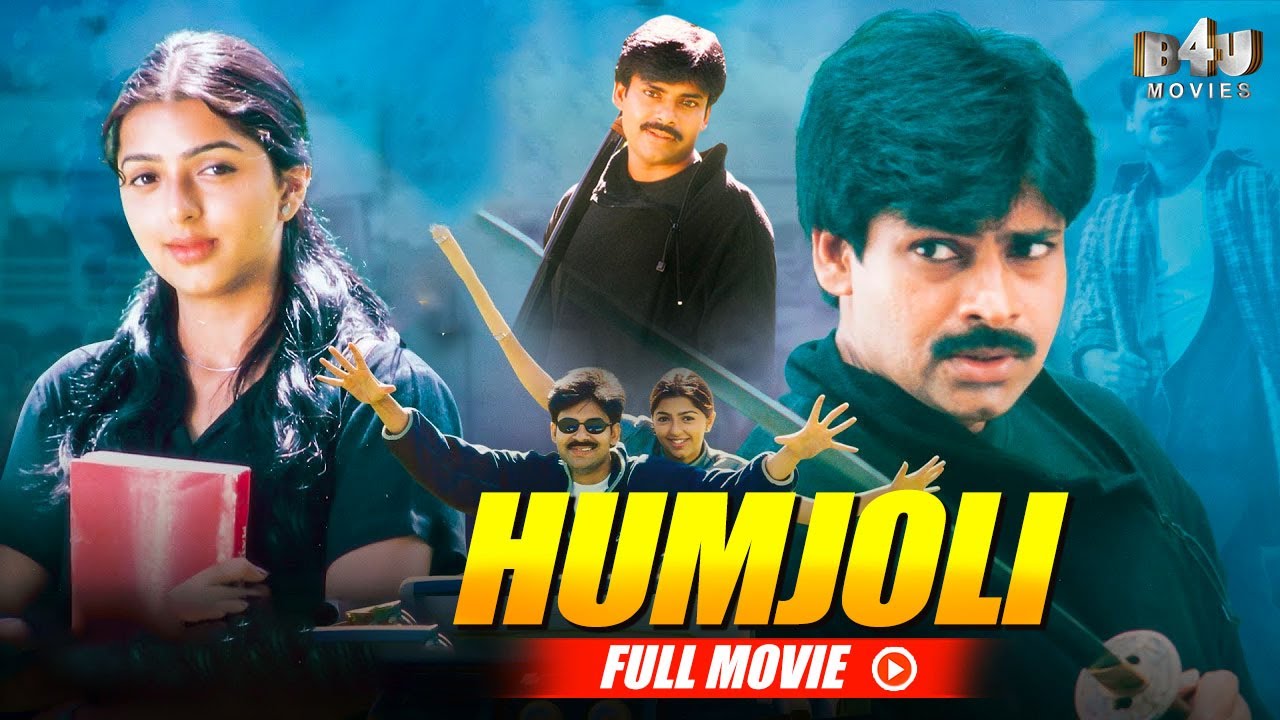 Humjoli Kushi   New Full Hindi Dubbed Movie  Pawan Kalyan Bhumika Chawla Sivaji  Full HD