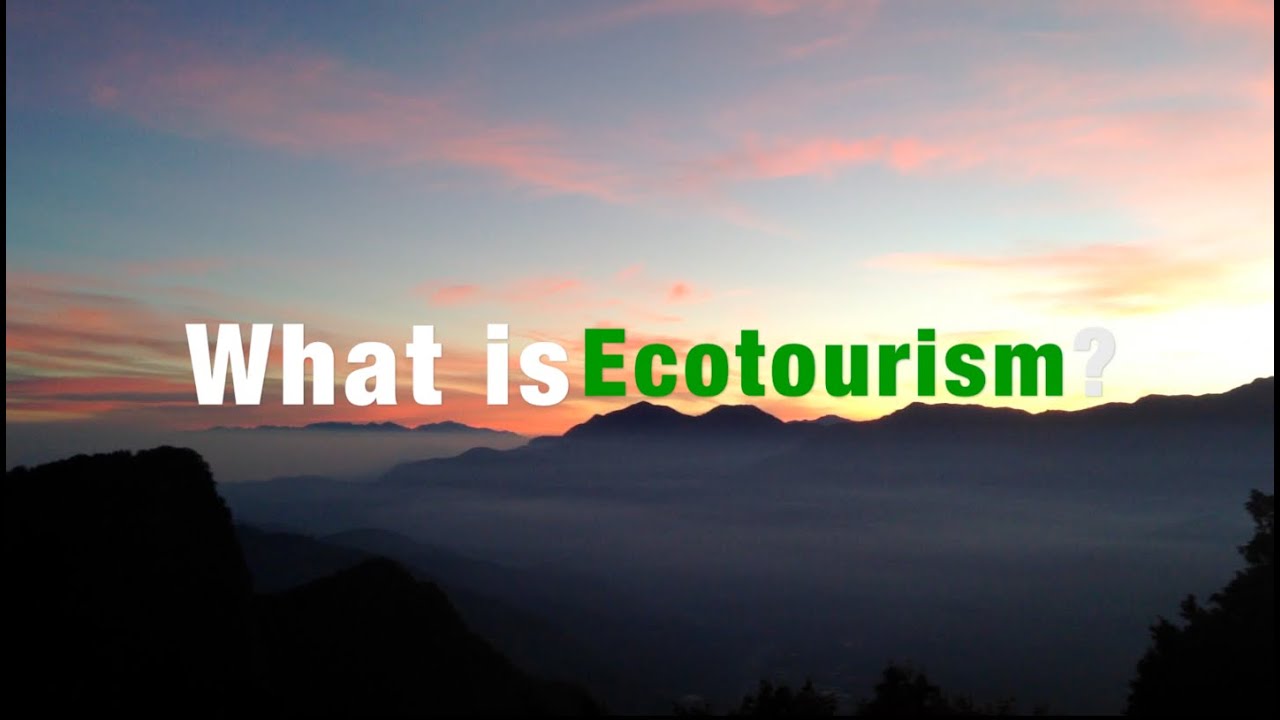 What is ecotourism?