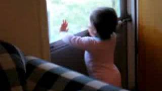 POOR BABY SLAMS HEAD IN DOOR by stevecashblog 48,299 views 15 years ago 30 seconds