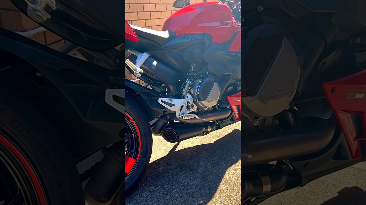 DUCATI STREETFIGHTER V2 SC PROJECT S1 REPLICA Exhaust Sound 