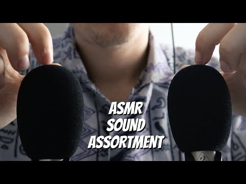 Sound Assortment ASMR with Close Whispers (40 Minutes)