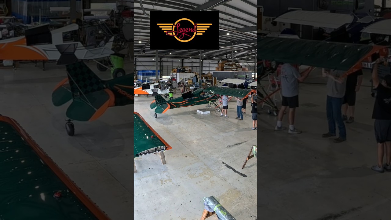 Legend Nomad Wild Thing gets its wings! #airplane #aviation #flying #pilot #texas